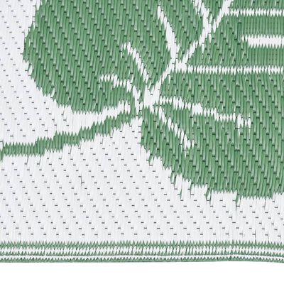 vidaXL Dywan zewnętrzny, zielony, 190x290 cm, PP