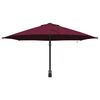vidaXL Parasolka ogrodowa Bordeaux Czerwony 248 x 248 x 148 cm