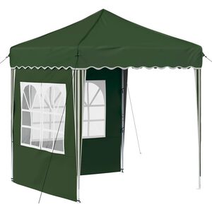 vidaXL Namiot imprezowy rozkładany 195 x 195 x 245 cm zielony