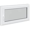 vidaXL Okno piwniczne RISOR 110 x 50 cm PVC i szkło antracytowy