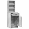 vidaXL Highboard z szufladą Szary Sonoma 40 x 40,5 x 135 cm