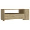 vidaXL Stolik kawowy, dąb sonoma, 102x55x42, materiał drewnopochodny