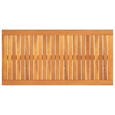 vidaXL Stolik kawowy, 100 x 50 x 33 cm, lite drewno akacjowe