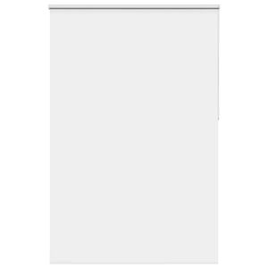 vidaXL Roleta zaciemniająca biała 160x230 cm Szerokość tkaniny 156,6cm