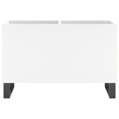 vidaXL Szafka na płyty, biała, 74,5x38x48 cm, materiał drewnopochodny