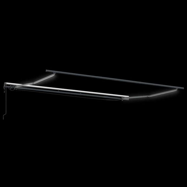 vidaXL Tkanina Zadaszenia z Czerwony i Biały 450 &times; 350 cm Poliester