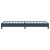 vidaXL Ł&oacute;żko typu Box Spring bez materaca Ciemnoniebieskie 90x220 cm
