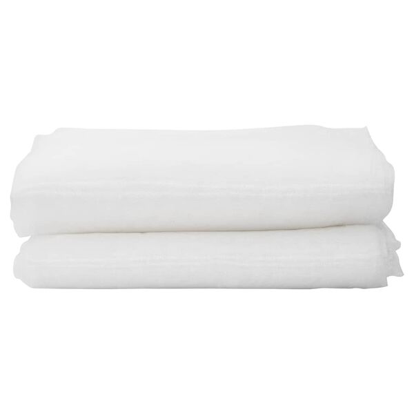 vidaXL Sieć na Owady Biały 2 x 25 m Polietylen