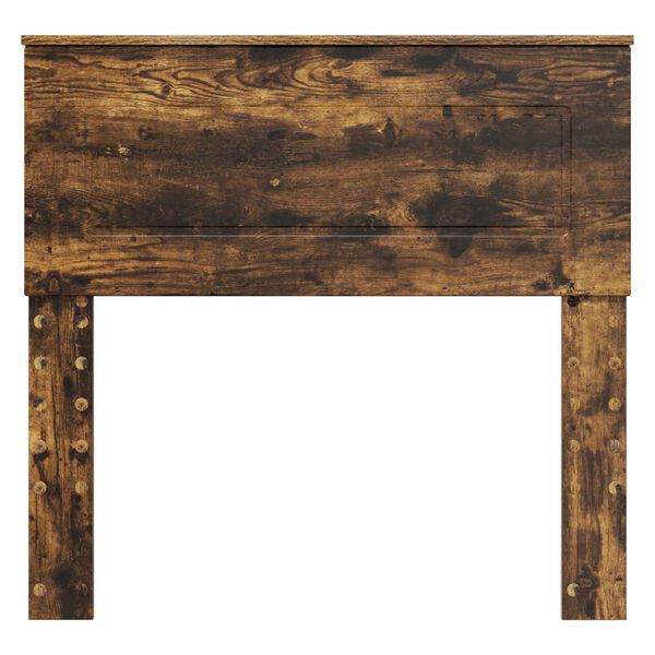 vidaXL Zagł&oacute;wek Dąb wędzony 100 cm Materiał drewnopochodny