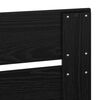 vidaXL Zagł&oacute;wek Czarny Dąb 80 cm Materiał drewnopochodny