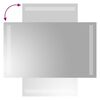 vidaXL Lustro łazienkowe z LED, 30x50 cm