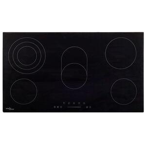 vidaXL Płyta ceramiczna z 5 palnikami, dotykowa, 77 cm, 8500 W