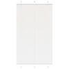 vidaXL Roleta plisowana biała 120x200 cm Szerokość tkaniny 119,4 cm