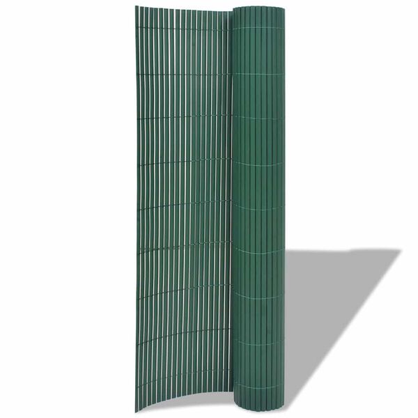 vidaXL Ogrodzenie Ogrodowe Zielony 150 x 500 cm PVC