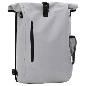 vidaXL Torba rowerowa Szary 31 x 13 x 58 cm Poliester