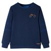 Bluza dziecięca, granatowy melanż, 104