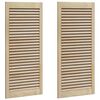vidaXL Drzwi do szafki z drzwiami 2 pcs Naturalny 49,5 x 2,1 x 110 cm
