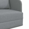 vidaXL Sofa Bed 60cm Jasnoszary tkanina