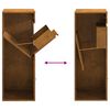 vidaXL Skrzynka na przesyłki z przechowywaniem Rdzawy 41 x 38 x 103 cm
