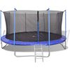 vidaXL Trampolina, zestaw 5-częściowy; 4,57 m