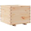 vidaXL Donica ogrodowa, 60x60x49,5 cm, lite drewno sosnowe