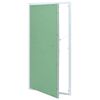 vidaXL Panel dostępu Zielony i Srebrny 55 x 105 cm
