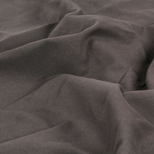 vidaXL Zasłony, metalowe k&oacute;łka, 2 szt., bawełna, 140x225 cm, antracyt