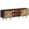 vidaXL Szafka pod TV, 140x30x46 cm, surowe drewno mango i akacjowe