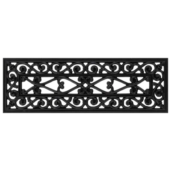 vidaXL Nakładki na schody, 10 szt., 25x75 cm, gumowe