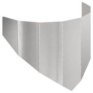 vidaXL Krawężnik do trawnika 100 x 45 cm Stal srebrny