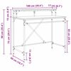 vidaXL Biurko Stare drewno 100 x 50 x 90 cm Materiał drewnopochodny
