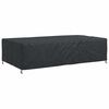 vidaXL Pokrowiec na meble Gładki Czarny 305 x 190 x 85 cm 420D
