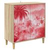 vidaXL Bufet AACHEN Sonoma 69 x 33 x 75 cm Drewno inżynieryjne
