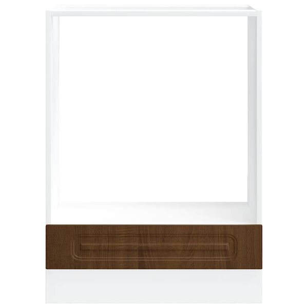 vidaXL Szafka piekarnikowa, Kalmar, brązowy dąb