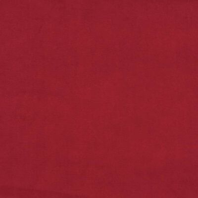 vidaXL 2-osobowa kanapa, kolor czerwonego wina, tapicerowana aksamitem