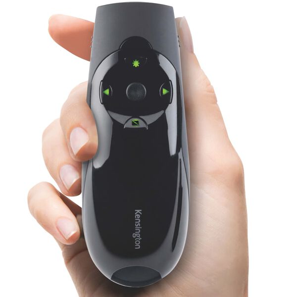 Kensington Bezprzewodowy pilot do prezentacji Expert, zielony laser