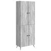 vidaXL Zestaw szafek 2 pcs Szary Sonoma Drewno inżynieryjne