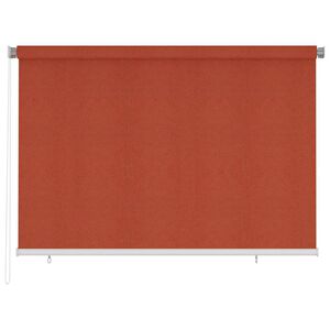 vidaXL Roleta zewnętrzna, 225(szer.)x140(wys.) cm, terakota, HDPE