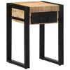 vidaXL Stolik boczny 35x35x50 cm lite drewno surowe mango