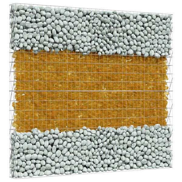 vidaXL Kamienie Ogrodowe Brązowy 12 cm Szkło