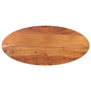 vidaXL Blat do stołu, 90x40x3,8 cm, owalny, lite drewno akacjowe
