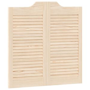 vidaXL Drzwi wahadłowe 80 x 40 cm Lite drewno sosnowe naturalny