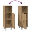 vidaXL Szafka łazienkowa, dąb artisan, 30x30x95 cm