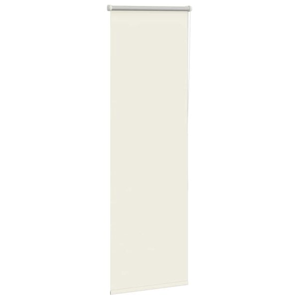 vidaXL Roleta zaciemniająca Off White 50x150 cm Szerokość tkaniny
