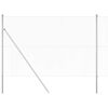 vidaXL Słupek ogrodzeniowy. Srebrny 50 x 1,6 m (12 mm siatka) Stal