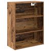 vidaXL Highboard z szufladą Stare drewno 69,5 x 34 x 180 cm