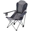 Eurotrail Krzesło turystyczne Elba, srebrno-szare