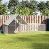 vidaXL Woliera dla kur, 4 x 2 x 2 m, galwanizowana stal