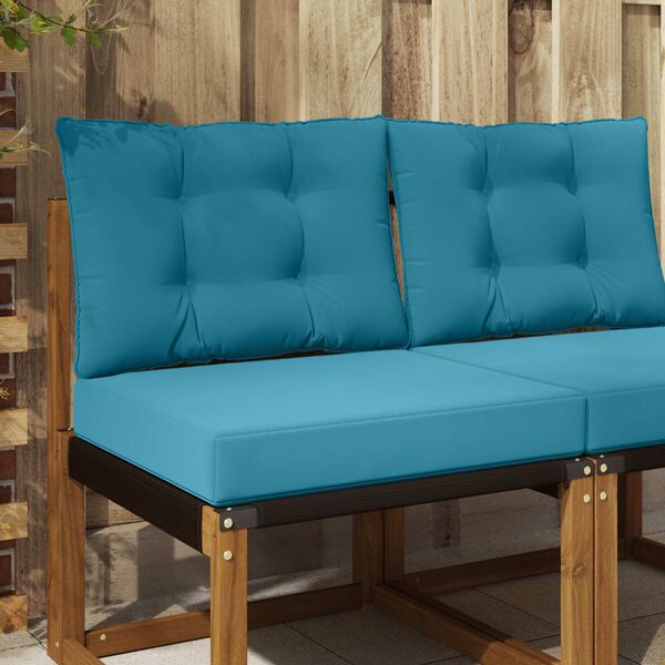 vidaXL Poduszka do sofy na zewnątrz 2 pcs Niebieski kr&oacute;lewski