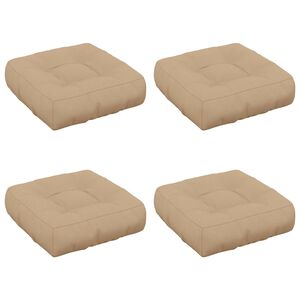 vidaXL Poduszki siedzące 4-częściowe VIANEN 4 pcs 100% poliester